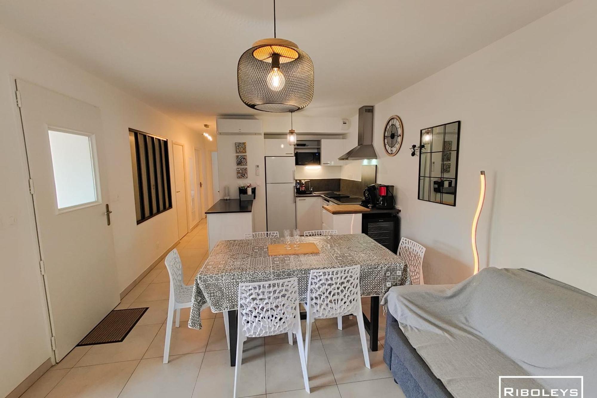 Villa T3 Climatisee En Residence Avec Piscine Vias Zewnętrze zdjęcie