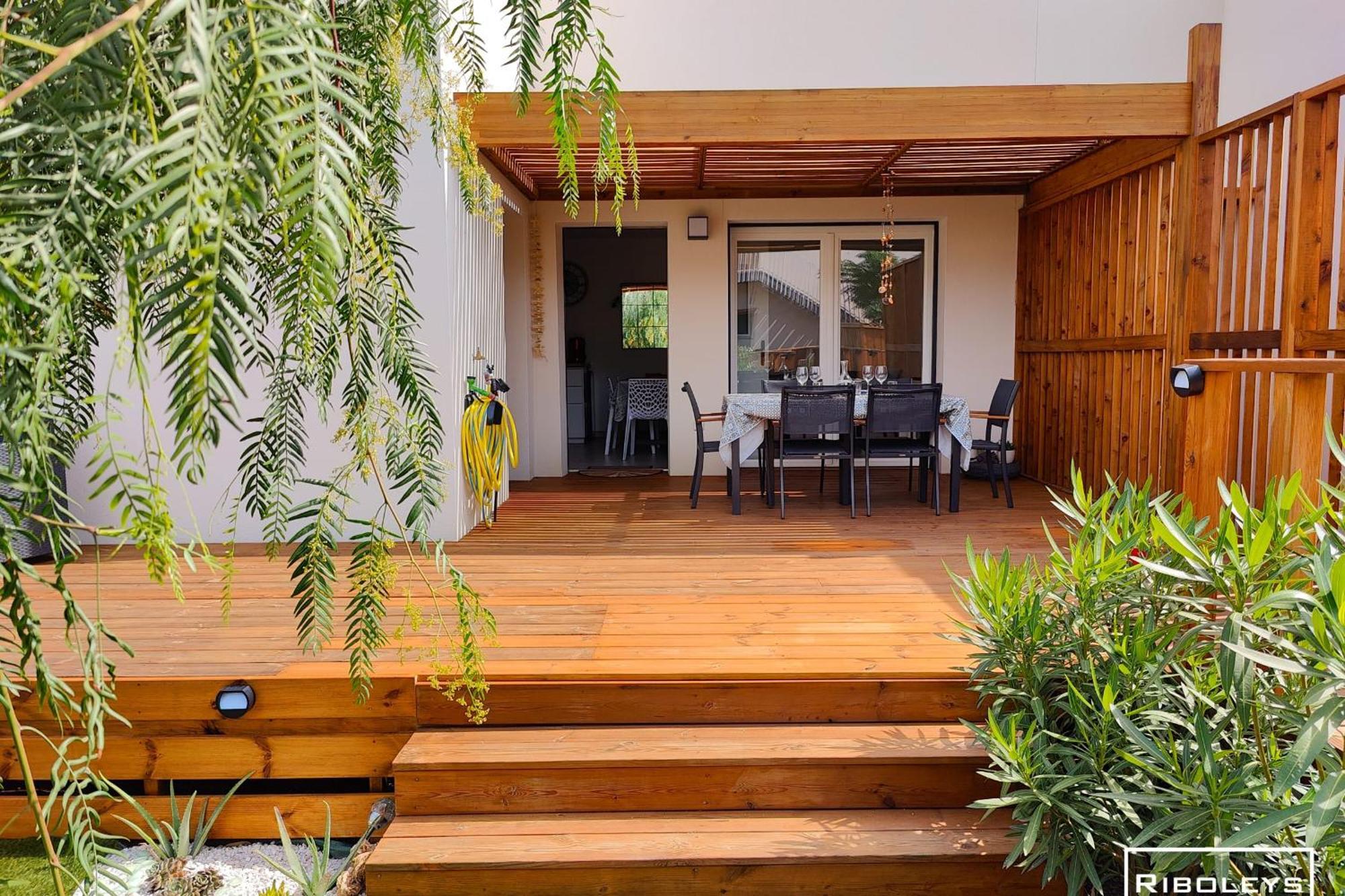 Villa T3 Climatisee En Residence Avec Piscine Vias Zewnętrze zdjęcie